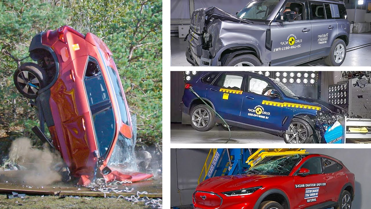Top 10 Safest SUV 2021 Best Crash Test Ratings Compilation