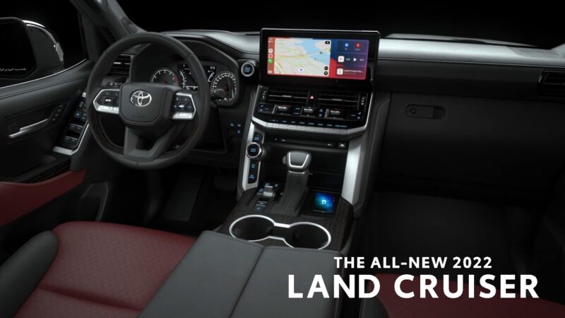 2022 Toyota Land Cruiser interior Color Options